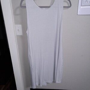 1X Light Gray Dress